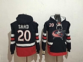 Blue Jackets #20 Brandon Saad Navy All Stitched Hoodie Sweatshirt,baseball caps,new era cap wholesale,wholesale hats
